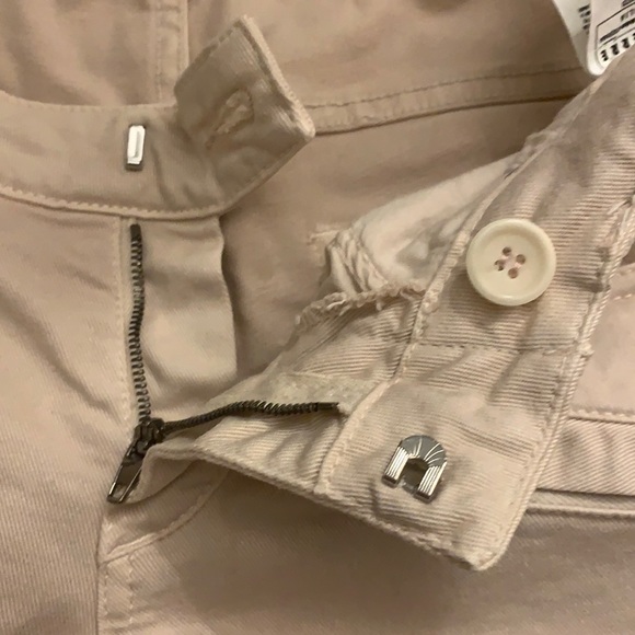 Balmain Pale Pastel Pink Skinny Biker Cotton Jeans - Picture 10 of 15